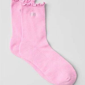 ALO Yoga Women's Lettuce Edge Sock